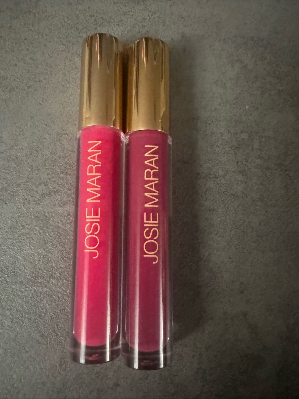 JOSIE MARAN Argan Natural Volume  Lip Gloss Duo - Play Date & Voluptuous